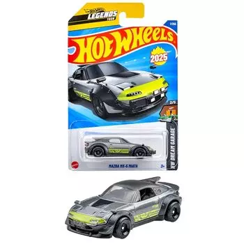 Колеса Hot Wheels) базовая машина mazda MX-5 miata игрушечная машина мини-машина от 3 лет серый JFN41