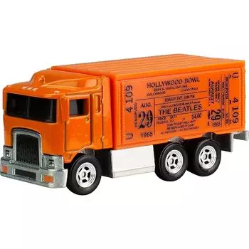 Колеса Hot Wheels) поп-культура - шоссе битлз ревун (оранжевый) Игрушки для машин мини-машина от 3 лет оранжевый HVJ41