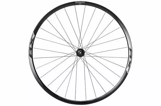 Колесо SHIMANO Road Disc Переднее QR совместимо с ротором Center Lock черного цвета EWHRX010FDAB WH-RX010-F