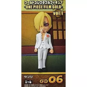 Коллекционная фигурка One Piece World ONE PIECE FILM GOLD vol.1 Санджи, один предмет (Приз)