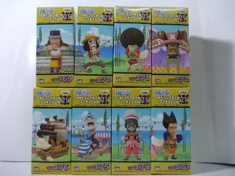 Коллекционная фигурка ONE PIECE World, том 21, набор всех 8 типов