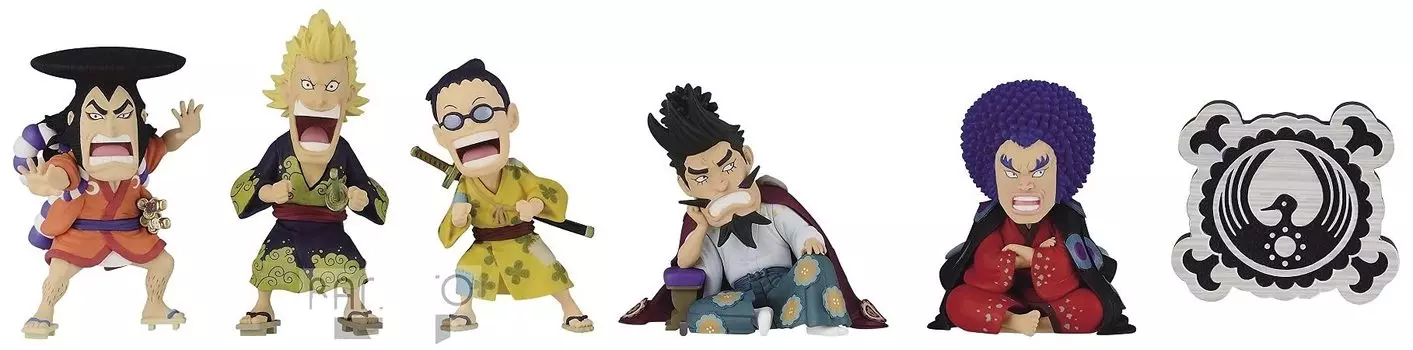 Коллекционная фигурка One Piece World Wano Reminiscence Edition 1, набор из 6 типов