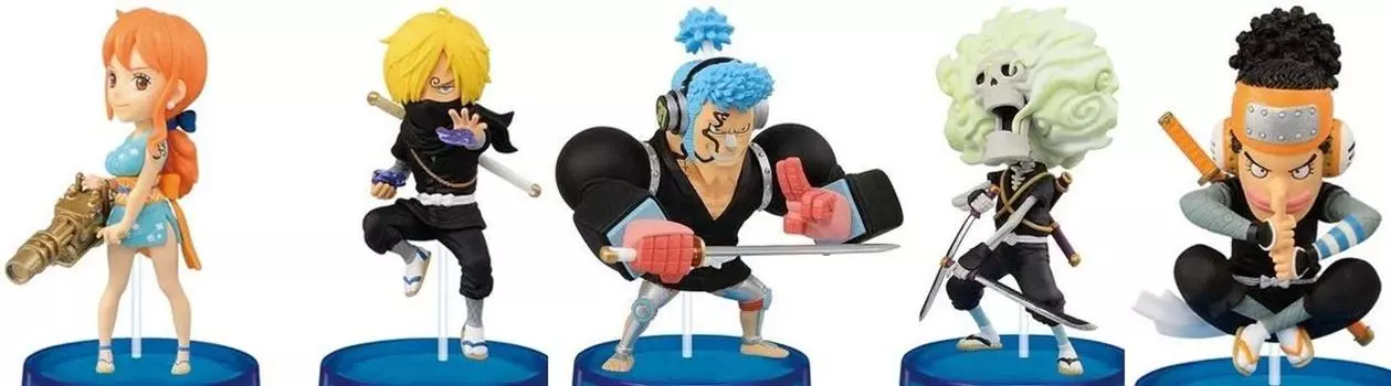 Коллекционная фигурка One Piece World WANOKUNI STYLE2, все 5 типов