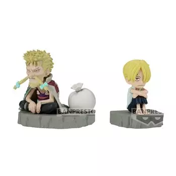Коллекционная фигурка One Piece World Журнал историй Санджи Зеф и