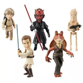 Коллекционная фигурка Star Wars World, том 6, набор всех 5 типов