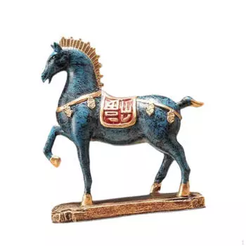 Коллекционная статуэтка лошади для гостиной и спальни 15.5 cmx5 cmx16.5 cm
