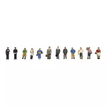 Коллекция декораций TOMYTEC The Human 107-2 Showa people A2 принадлежности для диорамы