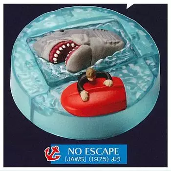 Коллекция фигурок «Челюсти» 3 ESCAPE From Gacha Gacha Capsule Toy [4.NO «JAWS» (1975)] (Отдельный предмет)
