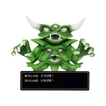 Коллекция фигурок SQUARE ENIX Dragon Quest с окном команд Despisaro зелёный