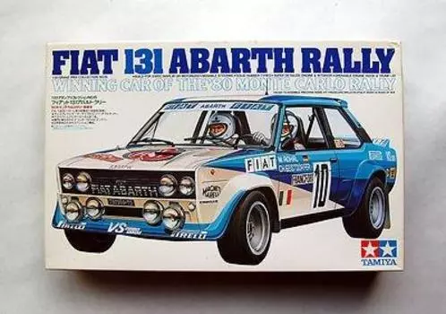 Коллекция Гран-при Fiat 131 Abarth Rally Monte Carlo Rally Winner 1/20 NO.15 80