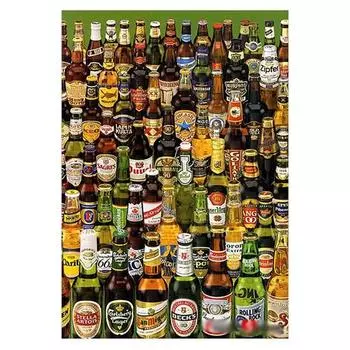 Коллекция пазлов Life Beer, 38x52 см, 1 шт., популярные корейские пазлы