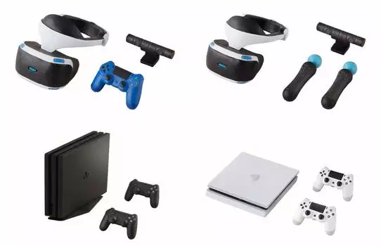 Коллекция PlayStation 4 PlayStation VR типы наборов Gashapon! & [4 (полный полный)]