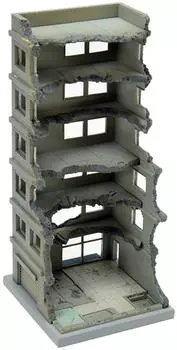 Коллекция зданий Tomytec Geocolle 151 Здание под снос. Диорама высокого здания.