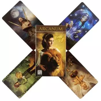 Колода для настольных игр Arcanum Tarot из 78 карт