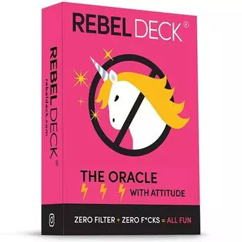 Колода Rebel - Оракул с характером - Колода Oracle (60 карт) Card Gamewatch для женщин