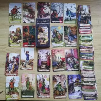 Колода Таро Деборы Блейк «Ведьма на каждый день» 78 шт. Карты, искусство Элизабет Альба