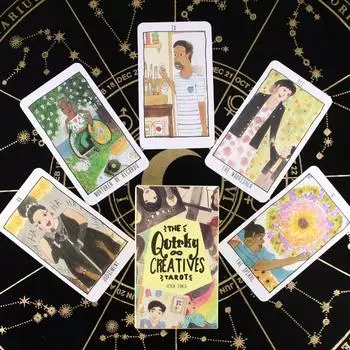 Колоды Таро The Quirky Creatives, новые высококачественные настольные игры для развлекательных игр Fate Divination Party