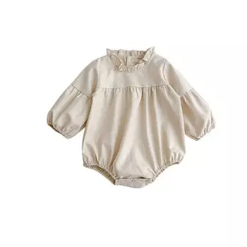 Комбинезон для девочек Stand Coller Basic Romper 66 [Sick Kids] [Предмет] бежевый