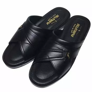 Комфорт Marutai Hep Open Front Made in Light Hook Офисные мужские японские туфли [Marutai] Сандалии, мужские сандалии, сандалии, сандалии, Япония, обувь, Up, чёрный