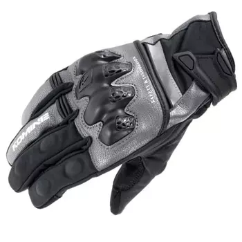 Komine GK-855 Защитные ветрозащитные теплые перчатки для мотоциклов HG Gunmetal XL