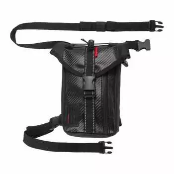 KOMINE Motorcycle Waterproof Leg Bag Black 2.2L SA-211 729 Waterproof