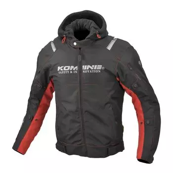 Komine Защитная зимняя куртка для мотоциклов Neo L JK-5961 Черный/Красный