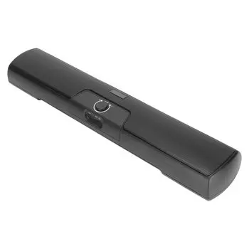 Компьютерный проводной черный USB Soundbar динамик ABS стерео экономия места для офиса CD-плеер для мобильного телефона проектор динамик,