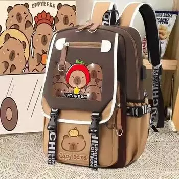 Компьютерный рюкзак для колледжа и школы, повседневный рюкзак для подростков, большая вместимость, регулируемый ремень, школьный рюкзак