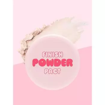 Компактная пудра Daiso Me Factory Oil Sok Finish Powder Pact Pink BeiGe 5 г