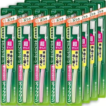 Компактная зубная щетка Deep Clean, набор из 1 шт. x 20 шт. [Kao] Normal