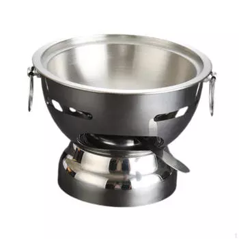Компактный горшок для человека, легкий дизайн, кухня и кемпинг silver