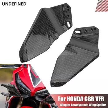 Комплект аэродинамического крыла для мотоцикла, спойлер для HONDA CBR650R CBR600RR CBR1000RR CBR500R CBR600F4i CBR250R VFR 800 CBR 954 матовый черный