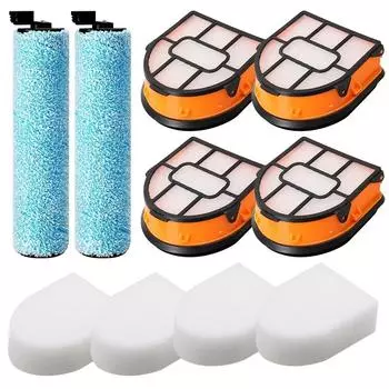 Комплект фильтров-щеток для Shark WD161 WD261 AW261 для HydroVac для пылесоса MessMaster, сменная часть для влажной и сухой уборки дома