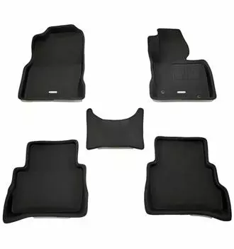 Комплект ковриков Clazzio 3D Type для серии 1 KF, НОВЫЙ резиновый черный CX-5 H29/2~ EZ-0728 [5EEZB0728K] чёрный
