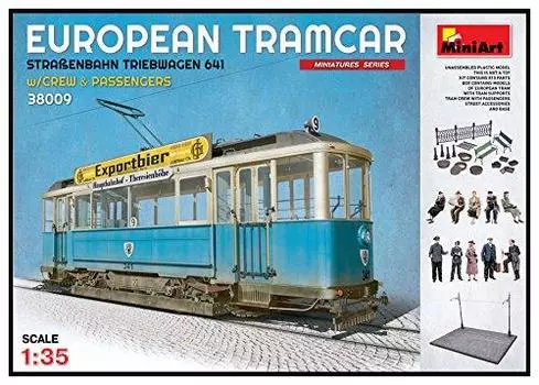 Комплект модели трамвая MiniArt MIN38009, Разное, Mittel
