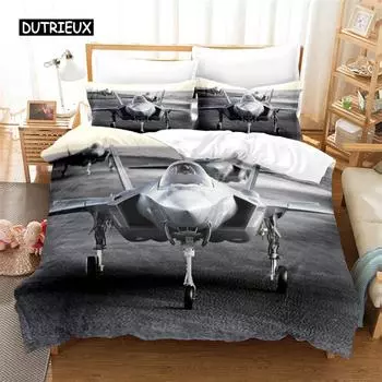 Комплект постельного белья Flying Tools, пододеяльник, комплект постельного белья с 3D-печатью, комплект постельного белья размера Queen, модный дизайн EU single(135x200cm)