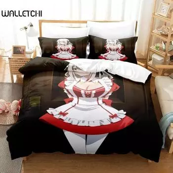 Комплект постельного белья Spy Classroom Single Twin Full Queen King Size для взрослых и детей, комплект пододеяльников, комплект простыней с 3D-аниме 70x133cm 2pcs
