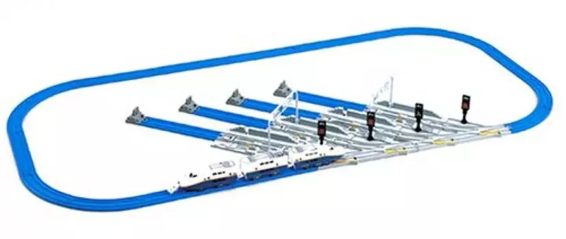 Комплект рельсов для депо Plarail E4Max