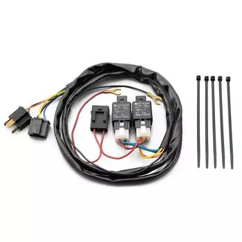 Комплект реле фар мотоцикла Daytona H4 Single Light Type 95438