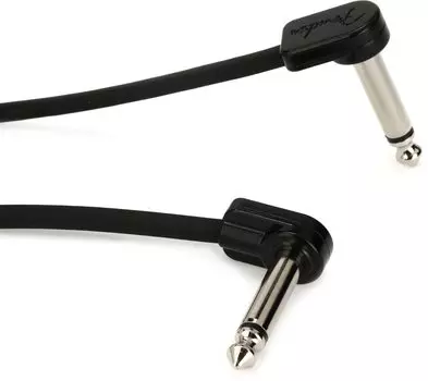 Комплект соединительного кабеля Fender Black Effector Patch Cable Blockchain™, большой,