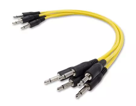 Комплект соединительных кабелей KORG MS-CABLE-YL 5 шт. желтый