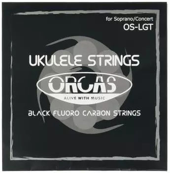 Комплект струн укулеле для концерта сопрано [ORCAS] OS-LGT