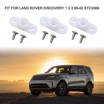Комплект зажимов для фары, триммер для фар, подходит для Land Rover Discovery 1 2 белый