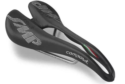Композитное седло SELLE SMP, черное чёрный