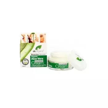 Концентрированный крем Dr Organic Aloe Vera 50 мл
