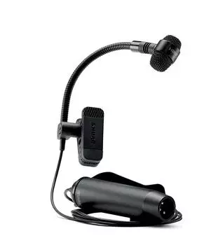 Конденсаторный микрофон SHURE для музыкальных инструментов Кардиоидный кабель XLR, 4,6 м в комплекте PGA98H-XLR []