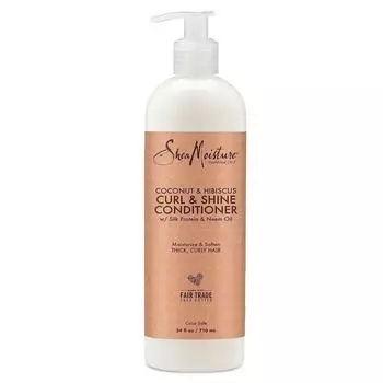 Кондиционер для вьющихся и блестящих волос Shea Moisture Coconut Hibiscus, 1 шт., 710 мл