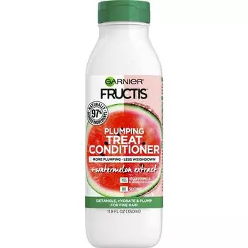 Кондиционер Garnier Fructis Plumping Treat с ароматом арбуза для тонких волос, 1 шт., 350 мл