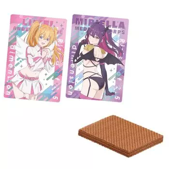 Конфеты BANDAI temptation wafers (пробный) 2,5-мерный (20 штук) игрушки/вафли (выпечка сладостей) (2,5-мерное искушение)