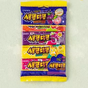 Конфеты Crown Sweet & Sour Soft Candy 29 г x 4 шт.